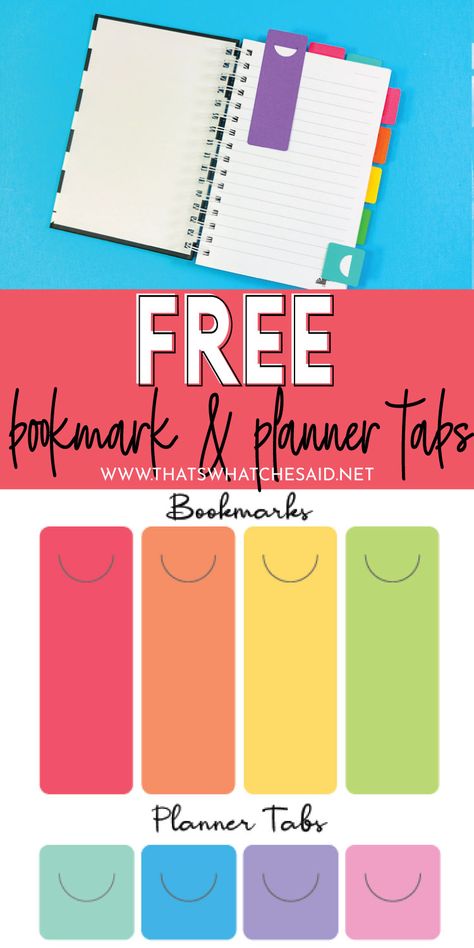 It's #totallyfreesvg day! That means you get 16 FREE Planner SVG files including fun Planner Tabs & Bookmarks! If you need to add a few extra tabs or convert a notebook to a planner these can help! #planner #freesvgfiles #freecutfiles #freesvg #svg #cricut #silhouette Happy Planner Printables, Free Printable Planner, Planner Tabs, Planner Bookmark, Family Planner, Pocket Planner, Vacation Planner, Free Planner, Planner Inspiration