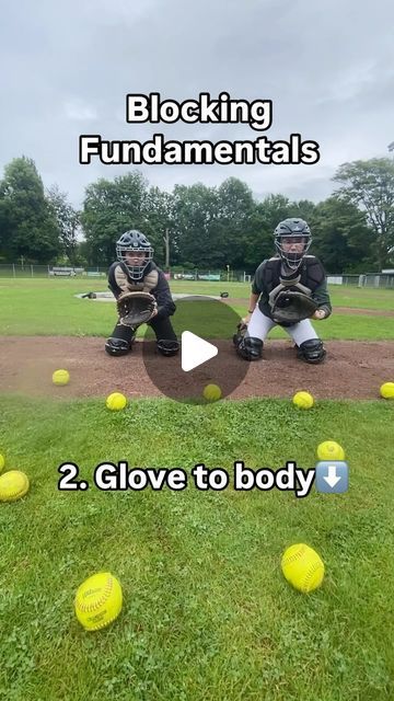 Catcher Drills Baseball, Catchers Drills, Catcher Drills, Softball Catcher Drills, Basketball Poses, Baseball Coaching, Football Formations, Softball Things, Baseball Workouts