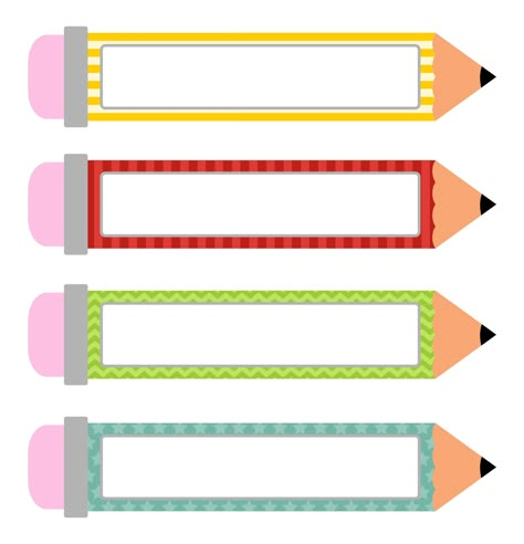 Best Printable Tag - printablee.com Name Tag Printable Template, Pencil Tags Printable, Blank Name Tags Printable, Pencil Name Tags Free Printable, Preschool Name Tags Printable Free, Desk Name Tags For Kids Free Printable, Free Printable Name Tags For School, Free Printable Name Tags Templates, Name Tags Printable Templates Back To School