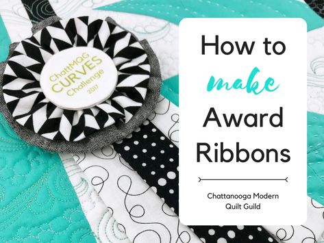 How to Make Award Ribbons How To Make A Rosette Ribbons, Ribbon Rosettes How To Make, Award Ribbons Diy, Diy Birthday Ribbon Pin, Diy Birthday Ribbon, Cattery Ideas, Quilt Guild Programs, How To Make Rosettes, Spirit Overalls