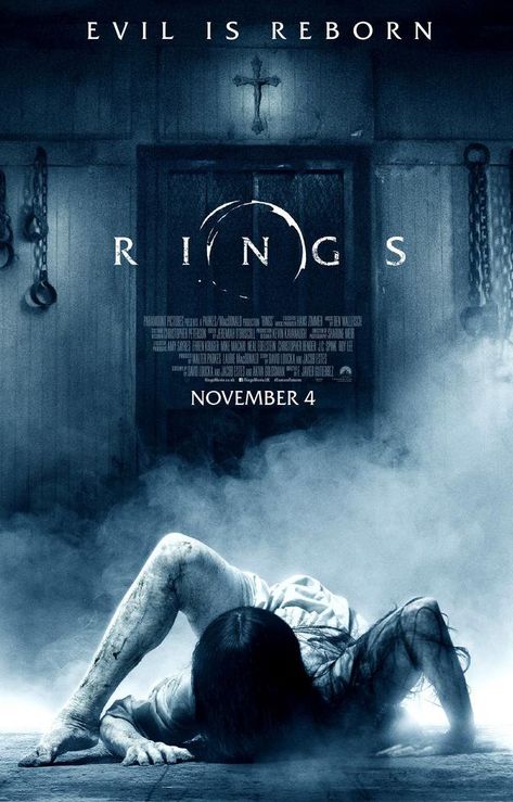 Rings (2017) Ring Horror, Tam Film, Film Thriller, Johnny Galecki, Aimee Teegarden, Film Trailer, Seni Dan Kraf, Film Horror, رعب نفسي