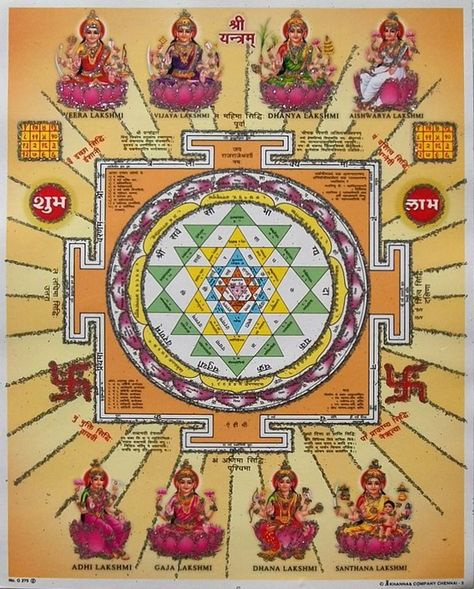 Shri Shree Sri Laxmi Yantra Lakshmi Yantra, Tantra Art, Lucky Wallpaper, Shri Yantra, Hindu Rituals, Beautiful Nature Wallpaper Hd, Sacred Geometry Art, Lakshmi Images, Sri Yantra