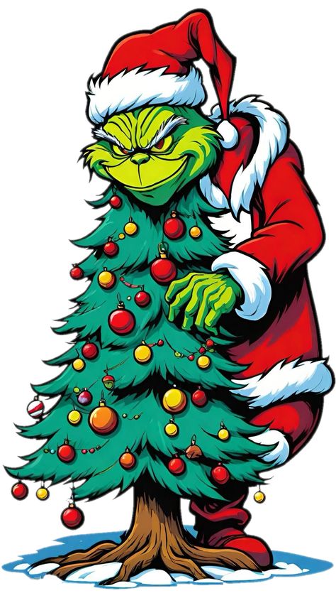 Grinch Christmas Ornaments, The Grinch Pictures, Grinch Halloween, Grinch Drawing, Fashion Digital Art, Grinch Coloring Pages, Grinch Characters, Grinch Images, Christmas Wallpaper Iphone Cute