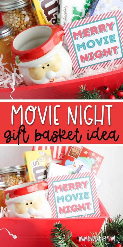 Family Movie Night Basket, Family Movie Night Gift Basket, Family Movie Night Gift, Movie Basket, Popcorn Gift Basket, Movie Basket Gift, Movie Night Basket, Movie Night Gift Basket, Movie Night Gift