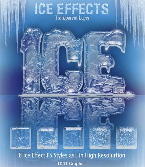 Ice Typography, Ice Effect, Mobile Cartoon, Ice Popsicle, Computer Photo, Best Photoshop Actions, Adobe Tutorials, Best Friend Drawings, Font Graphic