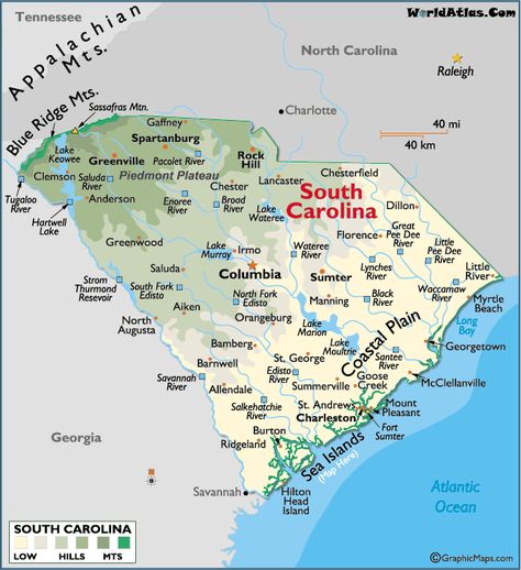 Blue Ridge Mountains in south carolina map - Caswell, SC cira 1780's Map Of South Carolina, Geography Facts, Myrtle Beach Trip, South Carolina Map, South Carolina Vacation, South Carolina Travel, Charleston Travel, South Carolina Beaches, John Charles