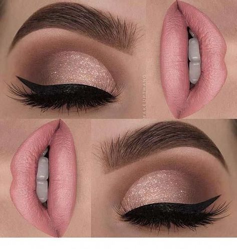 Makeup Ideas For Christmas, Evening Eye Makeup, Wedding Hairstyles And Makeup, Wedding Eye Makeup, Glam Wedding Makeup, Contour Makeup Tutorial, Wedding Day Makeup, Eye Makeup Pictures, Braut Make-up