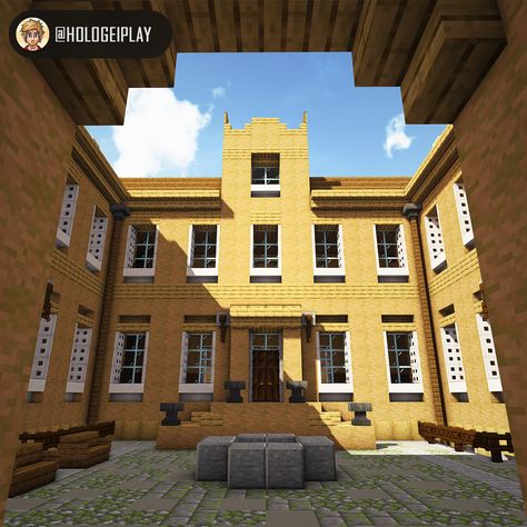 Minecraft Classic House, Old Mansion Minecraft, Minecraft 1800s City, 80s Minecraft Builds, Minecraft London House, Minecraft Colonial House, Minecraft Courtroom, Courthouse Minecraft, Minecraft Victorian City