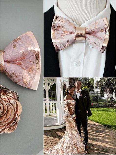 Rose Gold Mens Suit, Rose Gold Ties For Men, Rose Gold Groomsmen Attire, Rose Gold Suit Men, Rose Gold Gown Wedding, Blush Groomsmen Attire, Rose Gold Bow Tie, Gold Prom Suit, Pink Prom Suit