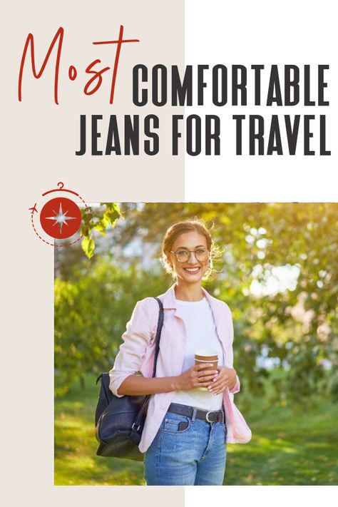 most-comfortable-jeans-for-women Most Comfortable Jeans For Women, Travel Jeans, Most Comfortable Jeans, Maxi Design, Outfits For Fall, Outfit Autumn, Elastic Waist Jeans, Outfit Halloween, Stretch Denim Fabric