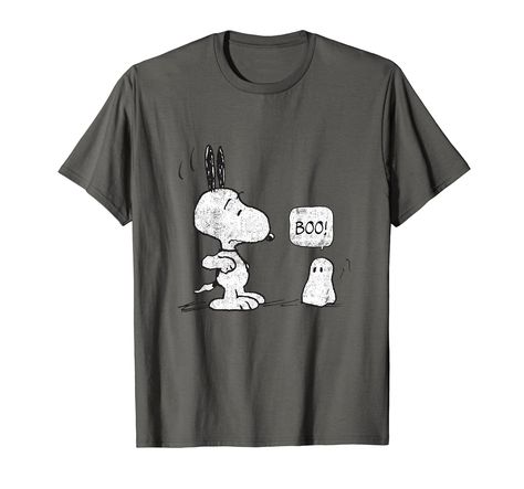 PRICES MAY VARY. Happiness is…wearing officially licensed Peanuts clothing and accessories, featuring your favourite beagle and co. Good grief! It’s perfect for fans of all ages! Officially licensed Peanuts merchandise featuring the Halloween Ghost Fright Snoopy design. Lightweight, Classic fit, Double-needle sleeve and bottom hem Snoopy Design, Snoopy Merchandise, Peanuts Merchandise, Halloween Snoopy, Pumpkin Tshirt, Peanuts Halloween, Snoopy Shirt, Halloween Merchandise, Snoopy T Shirt