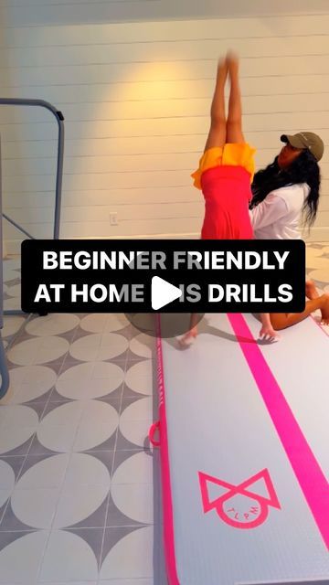 Back Walkover Drills At Home, Cheer Tumbling, Back Walkover, Back Handspring, Woo Hoo, Hip Ups, New Skills, Like And Share, Handstand