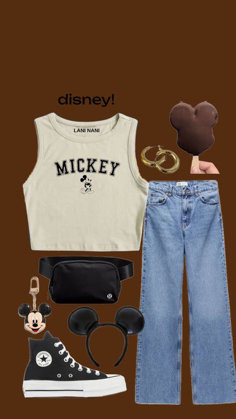 #outfitinspo #beauty #ootd #summer #spring #disney #disneyland #mickeymouse #converse #lululemon Disney World Outfits Summer, Disney Converse, Disney Park Outfit, Disney Trip Outfits, Disney Outfits Women, Theme Park Outfits, Disney Themed Outfits, Cute Disney Outfits, Disney World Outfits