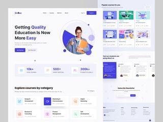 Course Landing Page, Learning Website Design, E-learning Design, Learning Web, Landing Page Inspiration, Web Design Course, Lifelong Learning, School Website, Learning Projects