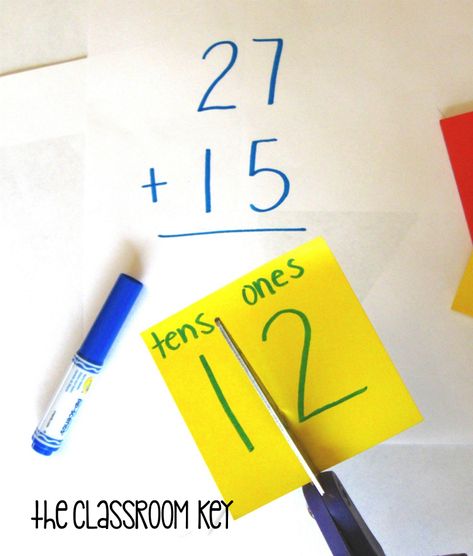 Addition With Regrouping, Teaching Addition, Subtraction Activities, Teaching Second Grade, Math Operations, Math Intervention, Math Instruction, Singapore Math, Math Strategies