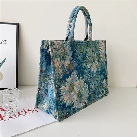 Madden Women's Large Luxury Handbag | Ultrasellershoes.com – Ultra Seller Shoes Flower Luxury, Hand Bags For Women, Potli Bags, Womens Designer Handbags, Floral Bags, Printed Handbags, Fancy Bags, Trending Handbag, Designer Handbag