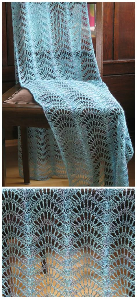 Feather Fan Lace Shawl Crochet Free Pattern - Women Lace #Shawl; Free #Crochet; Patterns Shawl Crochet Free Pattern, Crochet Fan, Lace Shawl Pattern, Crochet Lace Scarf, Crochet Curtain Pattern, One Skein Crochet, Crochet Shawl Free, Amigurumi Knitting, Crochet Lace Shawl