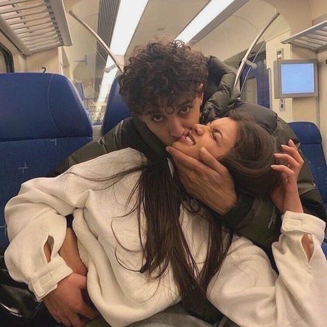 Couple Goal, A Man, Train