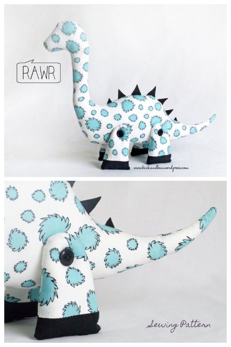 DIY Fabric Dinosaur Free Sewing Patterns & Paid | Fabric Art DIY Fabric Toys Diy, Fabric Dinosaur, Soft Toy Patterns, Animal Sewing Patterns, Fabric Christmas Ornaments Diy, Free Sewing Patterns, Sewing Stuffed Animals, Sew Ins, Christmas Ornaments Diy