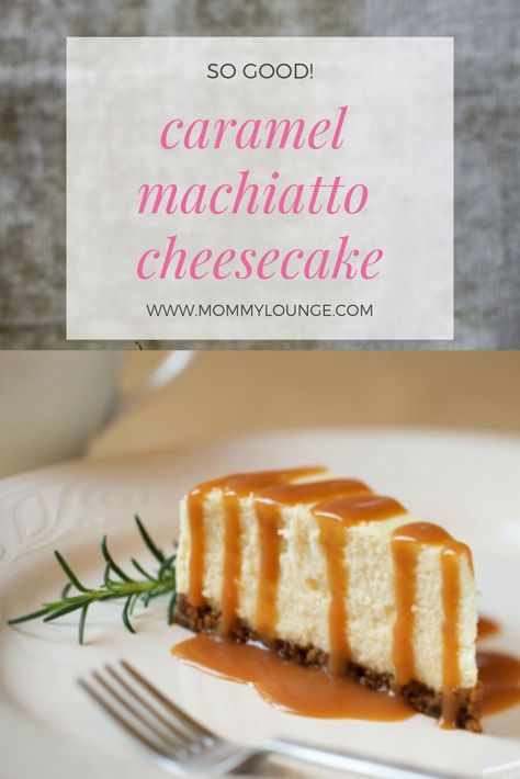 it doesn't get much better than this caramel machiattto cheesecake recipe as it tastes incredible and is a huge hit at parties. #cheesecakerecipe #carameldessert Recipe For Cheesecake, Cheesecake Lovers, Caramel Desserts, Caramel Macchiato, Creamy Cheesecake, Cheesecake Recipe, Savoury Cake, So Delicious, Sweet Treat