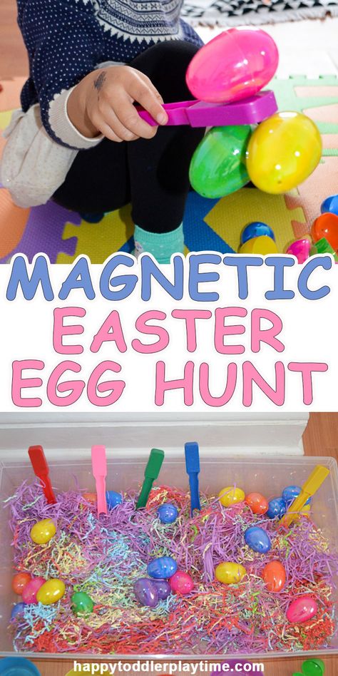 MAGNETpin Easter Kindergarten, Easter School, Easter Crafts Preschool, Easter Crafts For Toddlers, Easter Week, Easter Preschool, Easter Activities For Kids, Easter Games, Diy Ostern