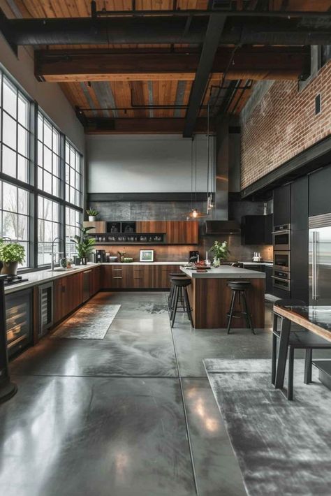 40 Open-Concept Kitchen Ideas for Maximizing Space and Style Kitchen With 2 Islands Layout, Open Concept Ideas, Kitchen With 2 Islands, Kitchen Appliance Trends, Small Open Concept, Modern Industrial Kitchen, Loft Kitchen, Concept Kitchen, Concept Ideas