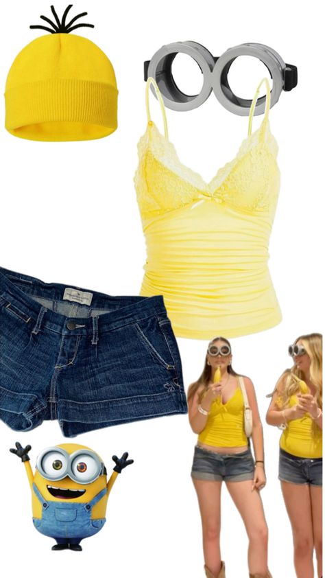 Halloween Costume Minion inspired
Yellow Tank: https://a.co/d/6XRqf8m
Minion Accessories: https://a.co/d/6qjULEB Costume Minion, Minion Halloween, Minion Costumes, Yellow Tank, Diy Crafts To Do, Crafts To Do, Minion, Halloween Costume, Halloween Costumes