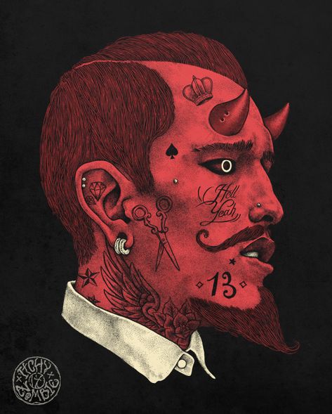 Red Devil on Behance Optical Illusion Tattoos, Illusion Tattoos, Realistic Eye Drawing, Aesthetic Drawings, Realistic Eye, Red Devil, Human Face, Optical Illusion, Eye Drawing