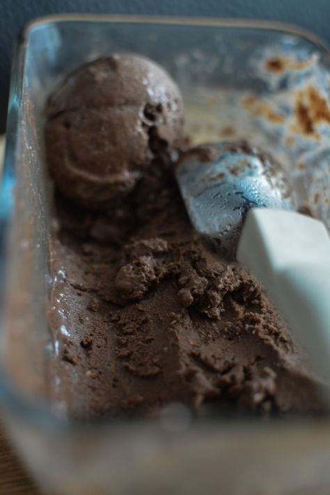 Chia Ice Cream, Chia Seed Ice Cream, Chocolate Concrete, Chocolate Ice Cream Recipe, Ninja Creami, Healthy Treat, Ice Cream Recipe, Chocolate Ice, Chocolate Ice Cream