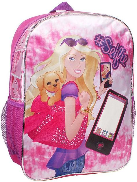 Barbie Selfie, School Barbie, Bags For Kids, Child Hood, Construction For Kids, Kids School Supplies, Barbie Fashionista Dolls, Pony Birthday, Carnival Rides