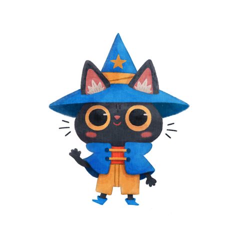 Idle Game, Draw Cute, Creative Drawing Prompts, Kawaii Illustration, Silly Things, Cat Character, Character Design Animation, Creative Drawing, Cartoon Character Design