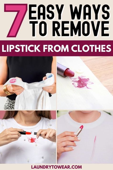 Red lipstick on white clothes? Learn these effective techniques to remove red lipstick stains without damaging your clothes. How To Get Lipstick Out Of Fabric, Remove Lipstick From Fabric, How To Get Lipstick Out Of Clothes, Remove Lipstick From Clothes, Removing Lipstick Stains, Long Stay Lipstick, Classic Egg Salad Recipe, White Down Comforter, Melted Lipstick