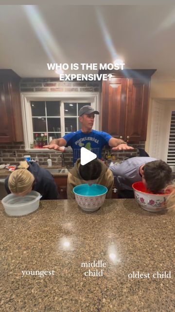 Things To Do With Younger Siblings, Oldest Middle Youngest, The Middle Child, Family Challenge, Water Challenge, Sibling Rivalry, Middle Child, Youtube Shorts, June 17