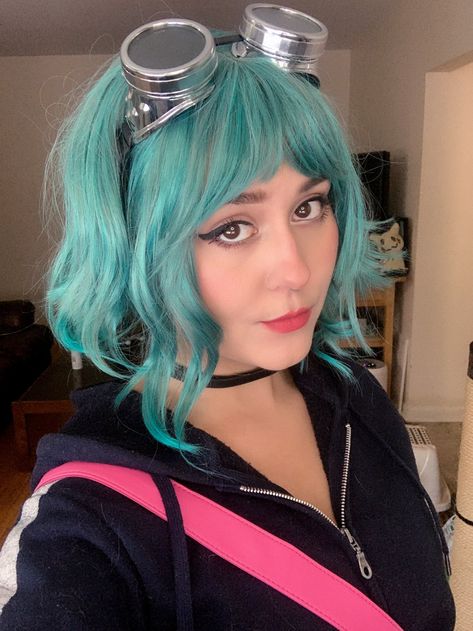 Ramona Flowers Hair, Blue Wig With Bangs, Wavy Bob Wig, Colorful Wigs, Blue Bob, Short Wavy Bob, Bob Wig With Bangs, Party Wigs, Ramona Flowers