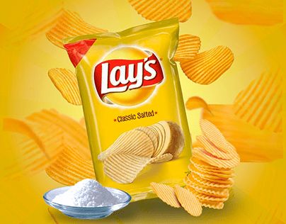 Potato Chip Rock, Fried Potato Patty, Lays Chips, Lays Potato Chips, Fruit Chip, Cookie Snack, Cracker Snacks, Edible Oil, Salty Snacks