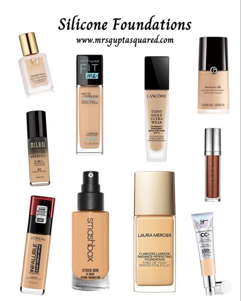 Water Based Primer And Foundation, Silicon Based Makeup, Silicon Based Foundation, Silicone Based Makeup Products, Water And Silicone Based Makeup, Silicone Primer Drugstore, Silicone Vs Water Based Primer, Best Foundation 2023, Water Vs Silicone Based Foundation