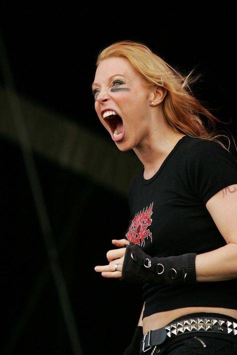 Angela Gossow, Ben Oliver, Ladies Of Metal, Rock And Roll Girl, Metal Chicks, Women Of Rock, Arch Enemy, Musica Rock, Female Musicians