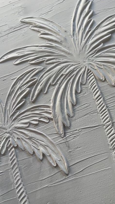 Texture Painting Techniques, Small Abstract Painting, Palm Trees Painting, Diy Abstract Canvas Art, Beautiful Art Paintings, Art Painting Gallery, Textured Canvas Art, Plaster Art, Contemporary Abstract Art