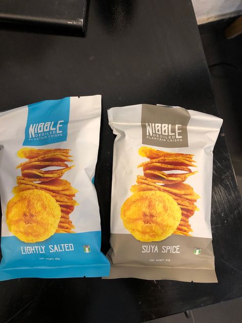 Nibble Plantain Chips from Nigeria Plantain Chips Packaging Design, Plantain Chips Packaging, Plantain Plant, Chips Packaging Design, Suya Spice, Chips Packaging, Popcorn Packaging, Chip Packaging, Plantain Chips