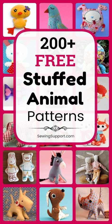 sewing toys patterns Free Toy Sewing Patterns Templates, Sew Stuffed Animals Patterns, Sewing Animals Patterns, Free Stuffed Animal Sewing Pattern, Pretend Friends, Free Stuffed Animal Patterns, Sewing Plushies, Dog Sewing Patterns, Easy Designs