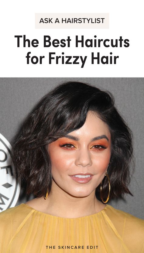 Frizzy Wavy Hair Cuts, Big Frizzy Hair, Triangle Haircut, Wavy Frizzy Hair, Round Face Curly Hair, Straight Hair With Braid, Curly Bob Haircut, Thick Frizzy Hair, Curly Bob Haircuts