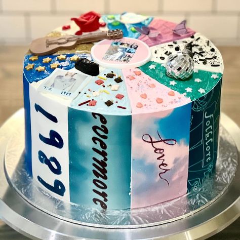 Taylor Swift 12th Birthday Cake, Taylor Swift Eras Cake, Taylor Swift Bday Cake, Taylor Swift Themed Cake, Eras Tour Cake, Swiftie Sleepover, Swiftie Cake, Taylor Swift Cakes, Taylor Swift Inspired Cake