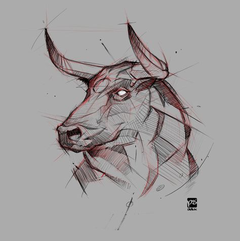 Toros Tattoo, Ox Tattoo, Taurus Bull Tattoos, Tier Tattoo, Taurus Bull, Bull Tattoos, Bull Art, Taurus Tattoos, A Bull