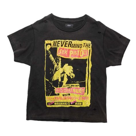 Vintage Rock Tees, Punk Tee, Live In Japan, Vintage Band T Shirts, Never Mind, Japan Vintage, Old T Shirts, Band Shirts, Vintage Band