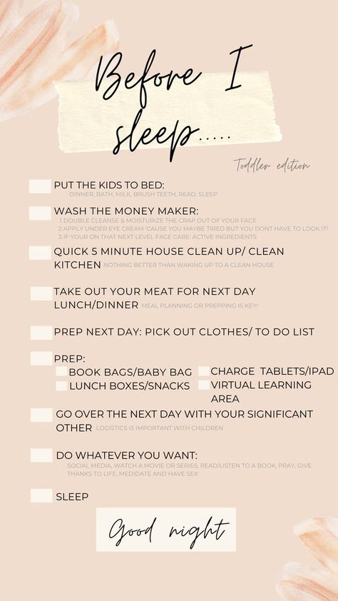 Before Bed Routine, Bed Routine, Working Mom Routine, Evening Routines, Happy Homemaking, Mom Routine, Before I Sleep, Self Care Bullet Journal, Life Management