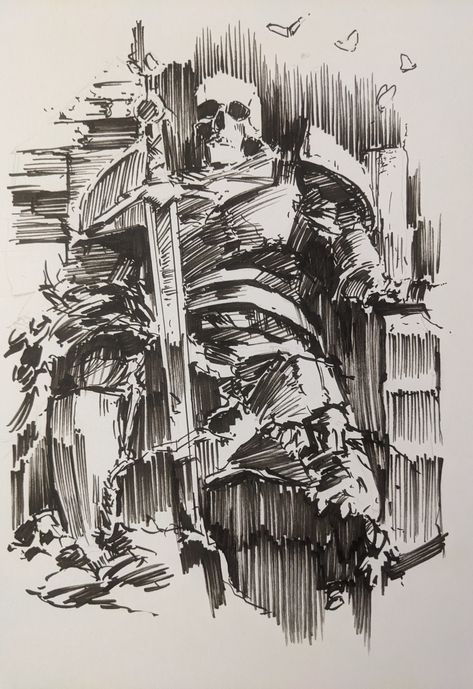 Pen and ink drawing with hatching of a classic figure. Using sumi ink and illustration techniques I create forms and space to help visually describe a picture. Rooted in the comic book style Ito (@itoscaresme) | TikTok https://www.tiktok.com/@itoscaresme Https://www.instagram.com/itoscaresme Hatching Art Style, Comic Book Cross Hatching, Space Comic Book, Space Pen Drawing, Cross Hatched Drawings, Comic Inking Techniques, Knight Ink Drawing, Comic Hatching, Ink And Pen Drawing