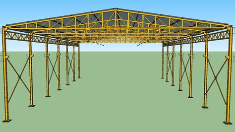 Metal Building Kits, Roof Truss Design, Plaza Design, Industrial Sheds, Grill Gate Design, Shed Construction, House Main Gates Design, Factory Architecture, Steel Structure Buildings