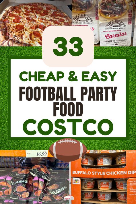 Are you hosting a tailgate party this football season? Do you need some game day food ideas? Costco has plenty of cheap and easy tailgate party foods that are sure to be a hit and can easily feed a crowd. From game day appetizers to finger foods to tailgate snacks to party snacks, you can buy at at Costco. Fun Tailgate Ideas, Cheap Football Party Food, Tailgate Food Ideas Easy, Tailgate Menu Ideas, Tailgate Party Foods, Football Birthday Party Food, Easy Tailgating Food, Easy Tailgate Snacks, Tailgating Food Ideas