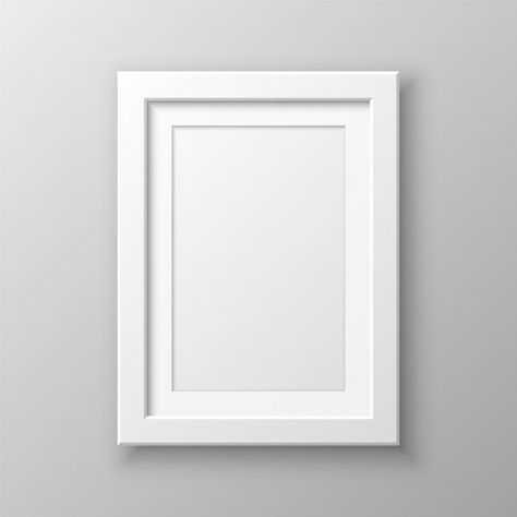 Blank Picture, Framing Design, Education Background, Simple Photo Frame, Banner Frame, Light Bulb Art, Small Frames, Original Wall Decor, Wall Mockup