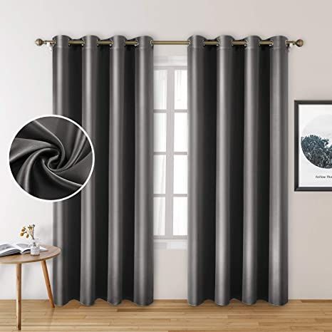 Dark Whimsical, Satin Curtains, Faux Silk Curtains, Grey Blackout Curtains, Dark Panels, Grommet Panels, Silk Curtains, Country Curtains, Grey Curtains